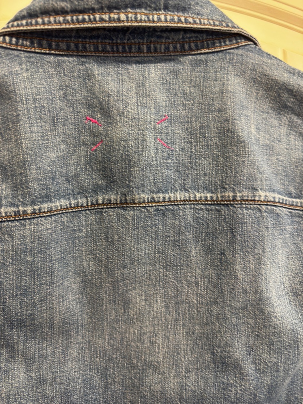 Hatch medium weight denim maternity shirt - Picture 3 of 3